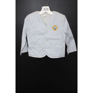 Vintage Size 4 Boys Sailors Suit Coat Jacket Blazer Nautical
